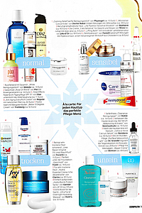 COSMOPOLITAN: Die Cosmopolitan gibt in ihrer Februar-Ausgabe jedem Hauttyp das perfekte Pflege-Menü mit auf den Weg. Das sicca calcium serum von cellucur darf da bei unreiner Haut nicht fehlen - Es "stärkt die Hautbarriere".Auflage: 247.734 ExemplareErscheinung: monatlich