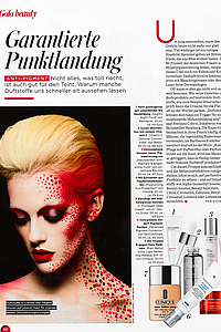 GALA: Die Gala widmet sich dem Thema "Hyperpigmentierung" und befragte Svjetlana Dobric vom REVIDERM skinmedics hamburg zu den Triggern. Auf Duftstoffe sollte verzichtet werden, so die Expertin. Wenn die unschönen Flecken doch zu sehen sind, hilft das REVIDERM SpotEx Night Fluid. "Es hellt punktgenau auf und unterbindet die Neubildung."Auflage: 315.516 ExemplareErscheinung: wöchentlich