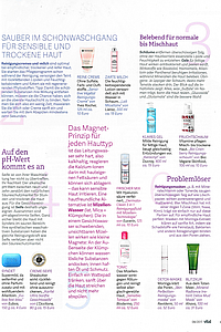 vital: Die skintelligence Skin Protection Mask wird in der August Ausgabe der vital als Problemlöser präsentiert.Auflage: 139.956 ExemplareErscheinung: monatlich