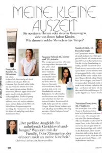 MYSELF: In der Januar-Ausgabe wird unter "Meine kleine Auszeit" das cellucur hydro2 infusion serum vorgestellt.Auflage: 182.300 ExemplareErscheinung: monatlich